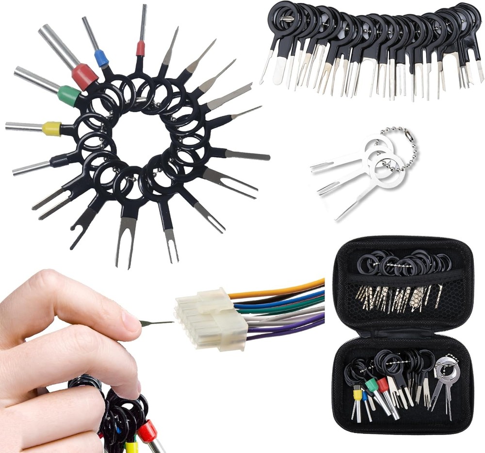 41 PCS Terminal Removal Tool Kit, Depinning Pin Tool, 41