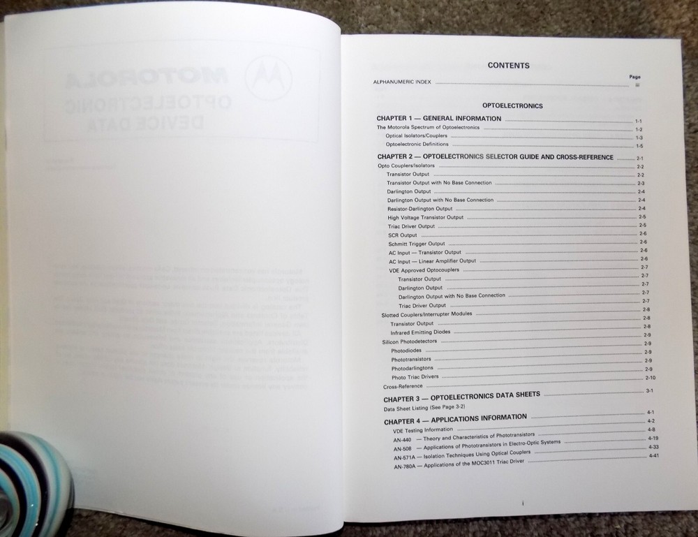 Motorola Optoelectronics Device Data Book 1983