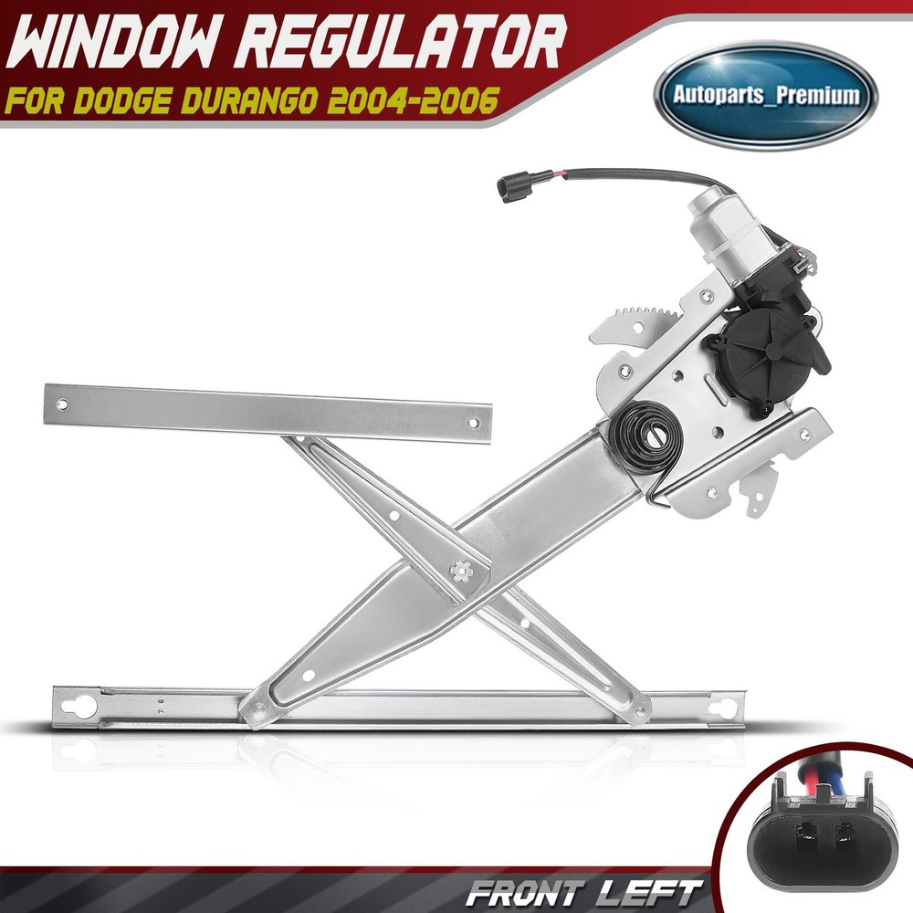Power Window Regulator with Motor for Dodge Durango 2004-2006 Front Driver Side