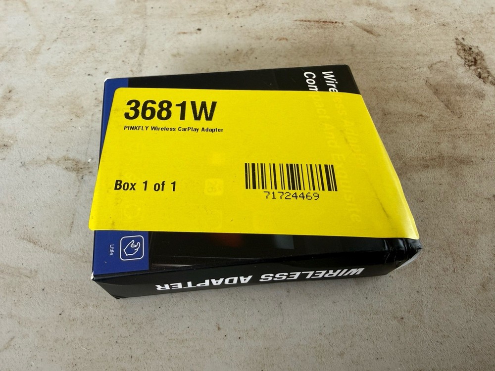 Aimoon Mini Wireless CarPlay Adapter Wired to Wireless Android Auto Plug Play