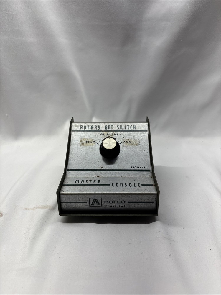 Pollo Phase Two Master Console Rotary Ant Switch 1500X-2 Beam Gr. Plain Aux