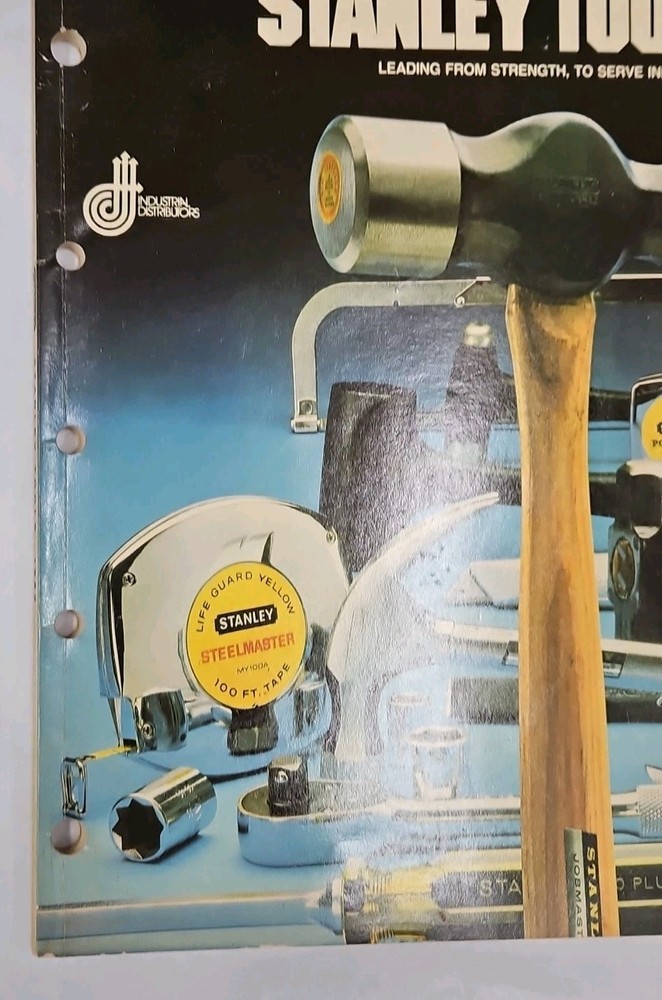 1982 Stanley Tools Catalog 11" x 8-1/2"
