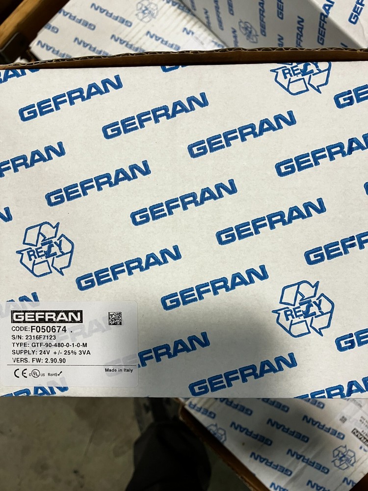 GEFRAN Process Controller Geflex Power Controller GTF-90-480-0-1-0-M-1-B-M