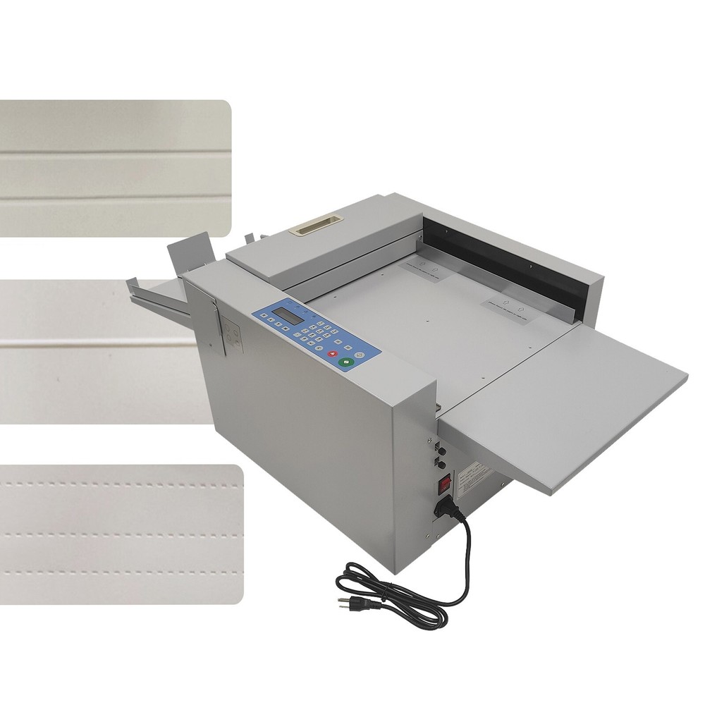 110V 13'' Electric2 Tools Creasing and Perforating Machine Indentation Machine
