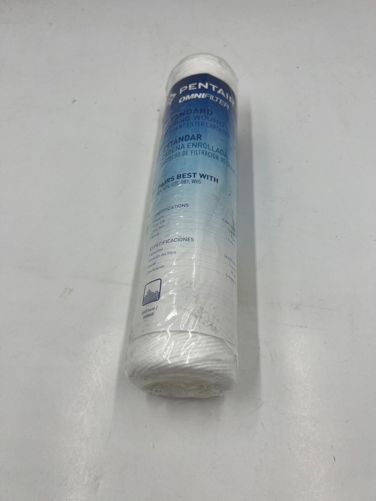 QTY 3 OmniFilter RS2SS 5 Micron Standard 10 x 2.5 String Wound Sediment Filter