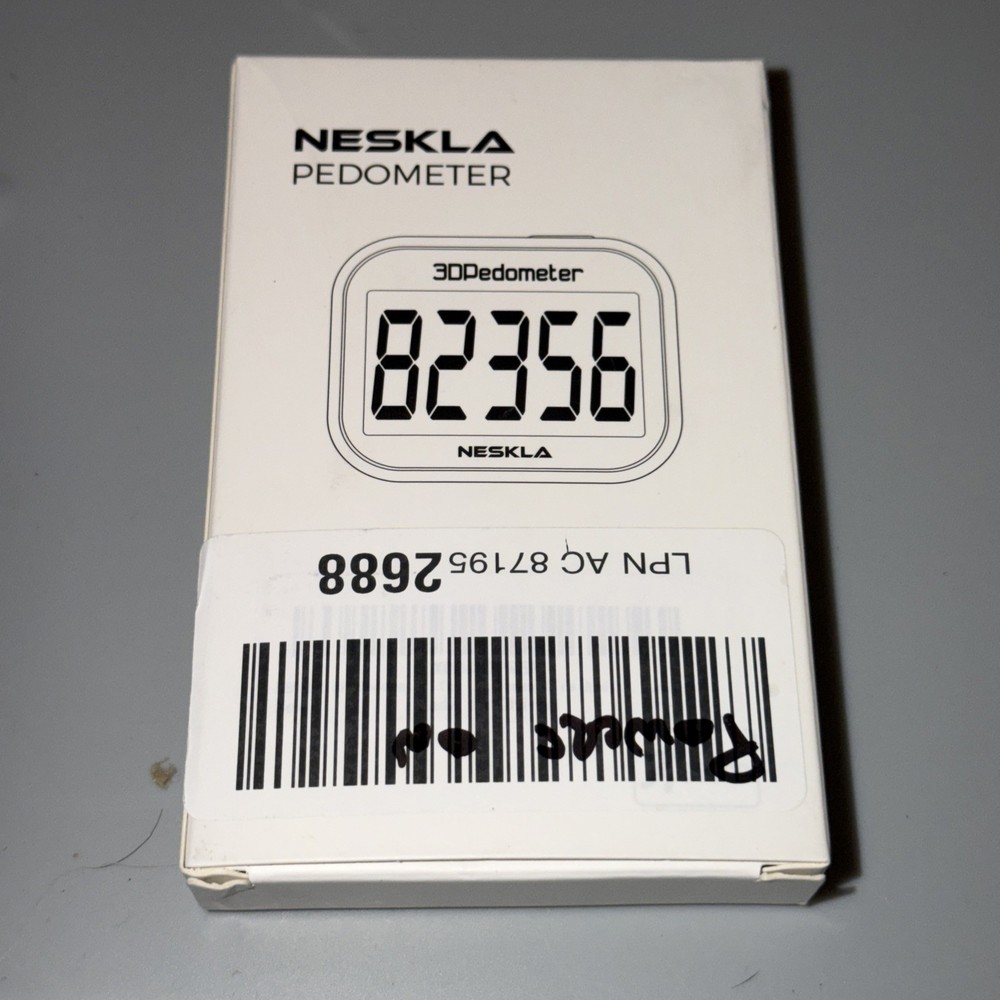 Neskla  3D Pedometer Accurate Tracking Tech For Tracking Steps