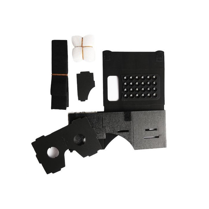 Pu Material VR Google CardBoard VR Box for Android or iPhone + Mount Strap