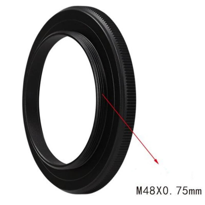 Accessory M56X0.75mm Internal Rotation M48X0.75mm External Thread Adapter Ring