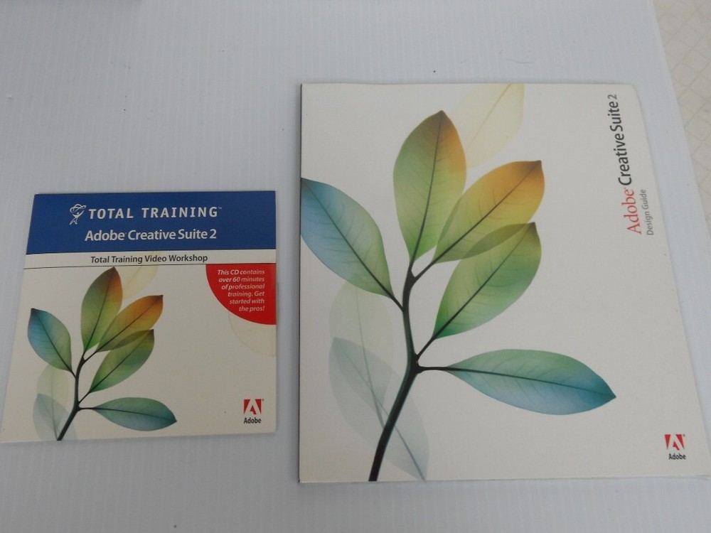Adobe Creative Suite 2 Premium STUDIO 8 Web Bundle Windows Manuals Training Disc