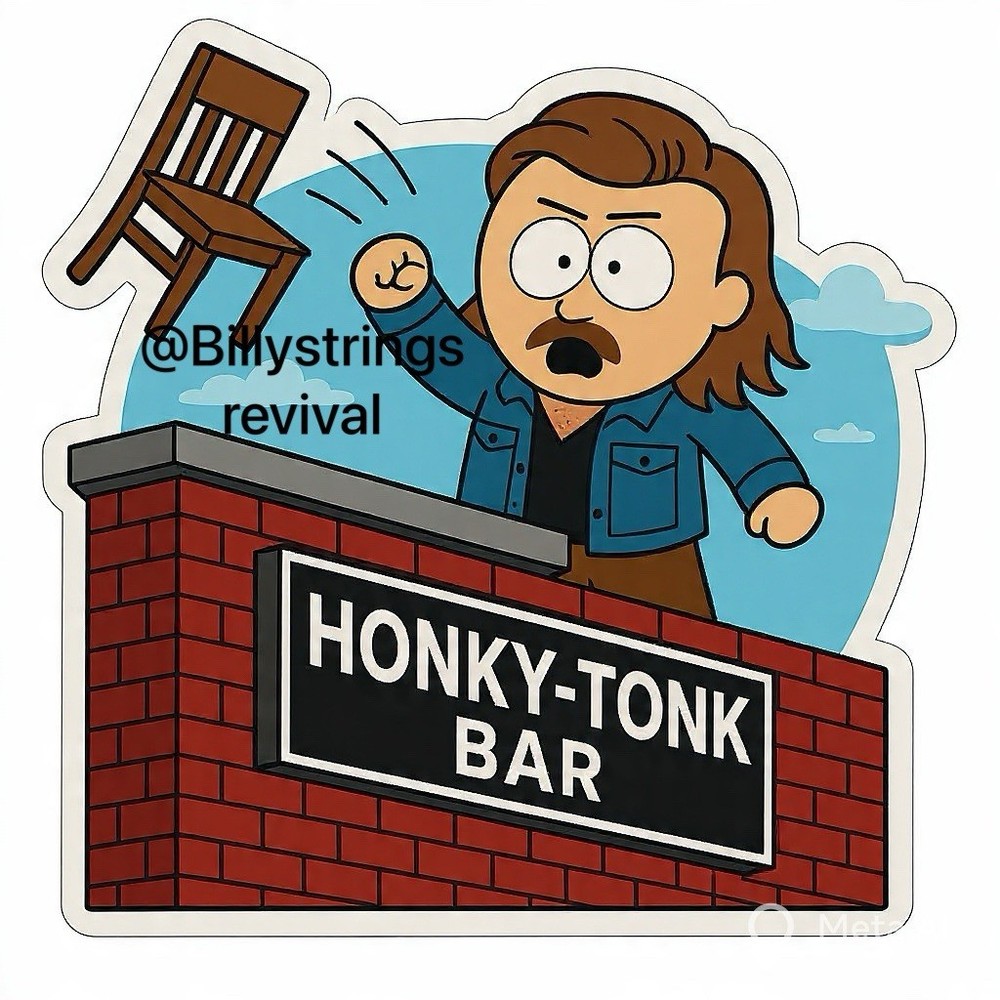 🎸Morgan Wallen 3 Pack Stickers🪑