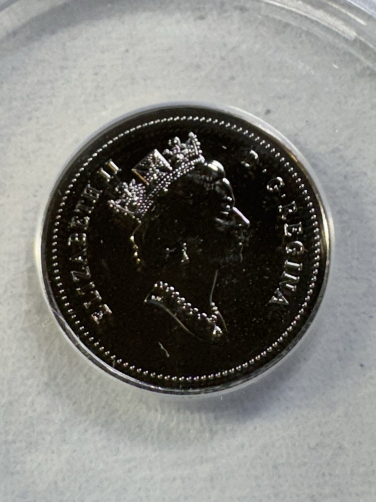 2000 Canada 5 Cents Graded MS 67 by ANACS Proof Like