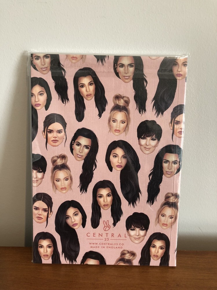 New Central 23 Kardashians Barely Keeping Up Notebook & Notepad Set Lined Pages