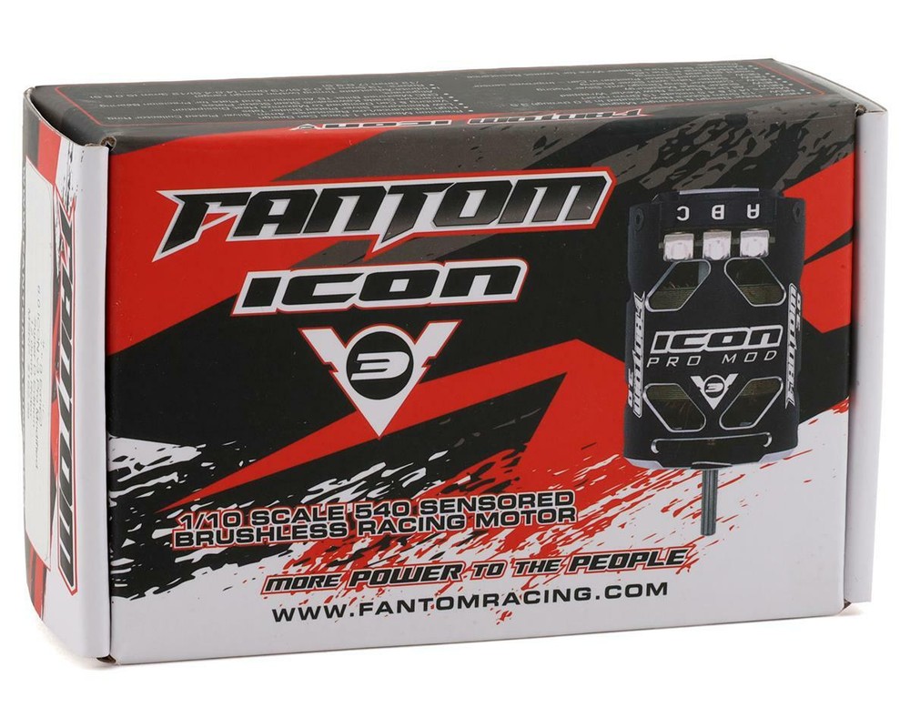 Fantom ICON V3 Pro Modified Brushless Motor (7.5T) [FAN19137]