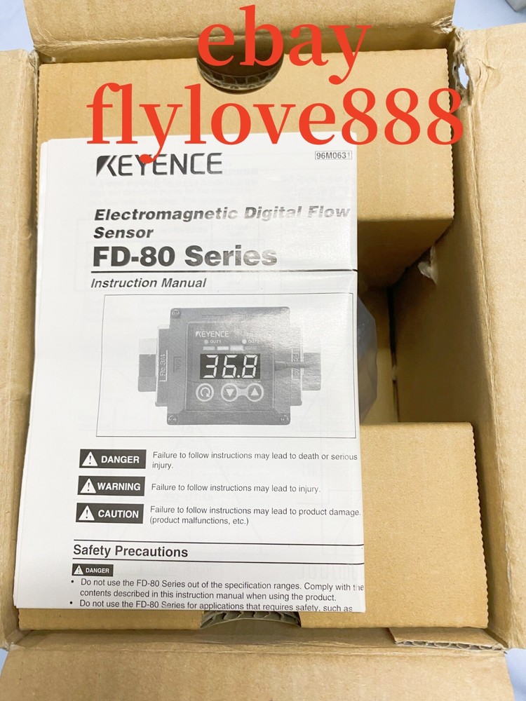 KEYENCE FD-81 Liquid flow meter brand new DHL