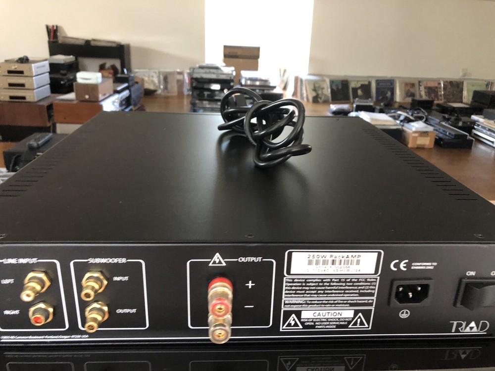 Triad 250 Watt Amplifier Perfect Working Condition