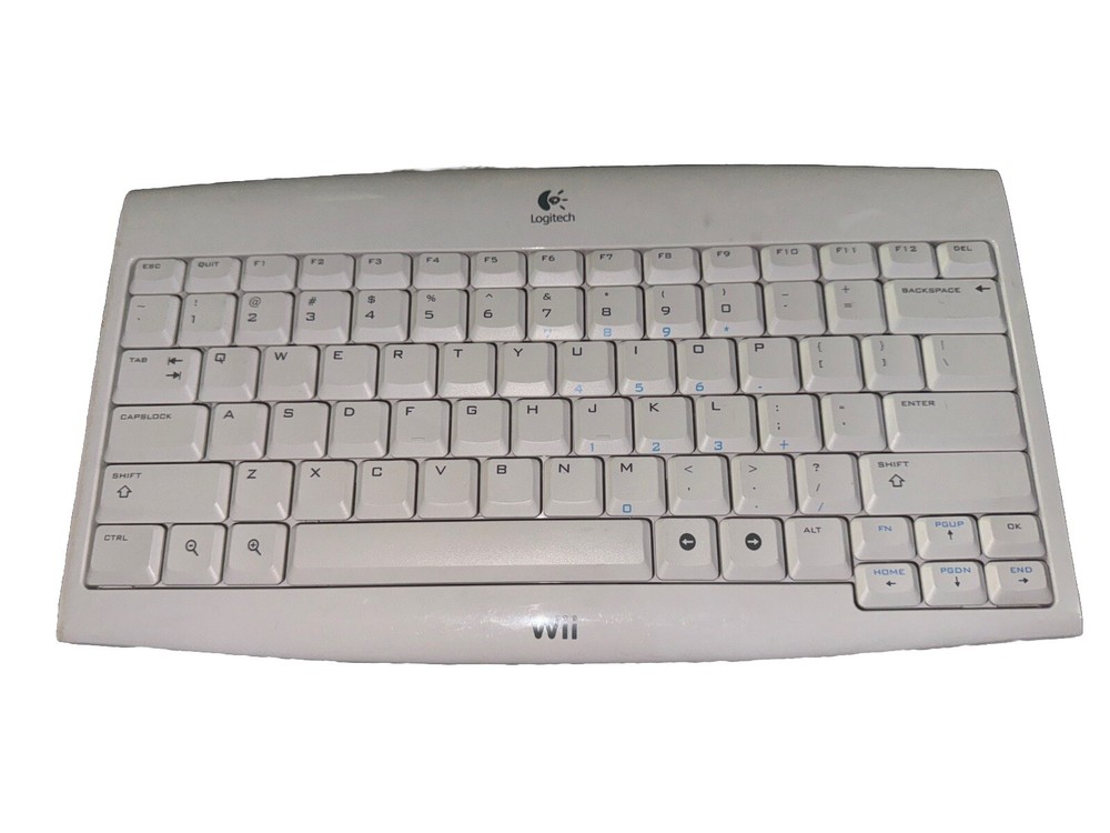 Logitech Wireless Keyboard for Nintendo Wii Receiver powers on AA52