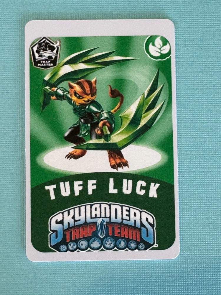 Skylanders Trap Team Master Tuff Luck NFC Card