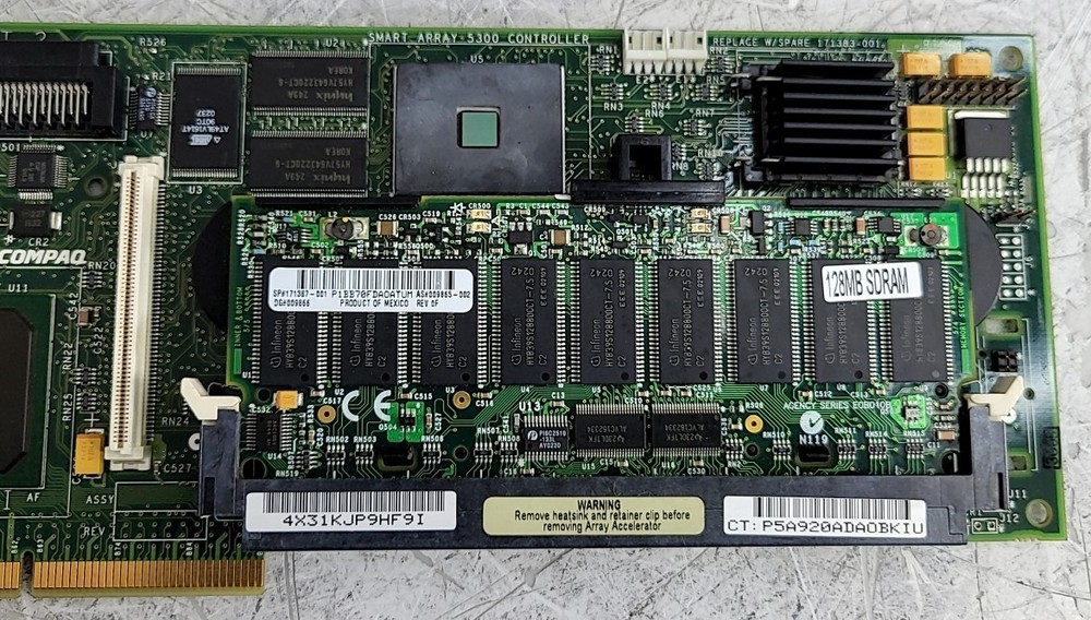 HP Compaq 171383-001 Smart Array 5300 Controller Ultra 3 SCSI