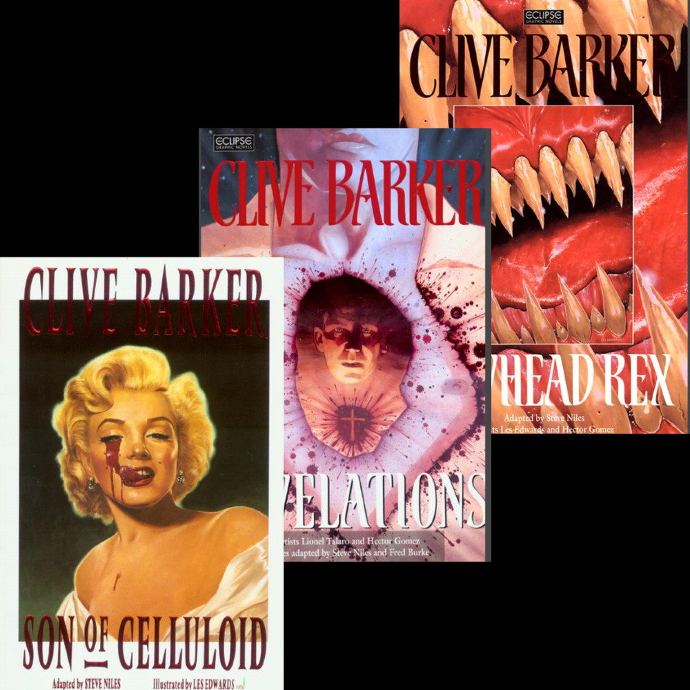 Clive Barker Complete Comic Bundle Novels Digital Collection