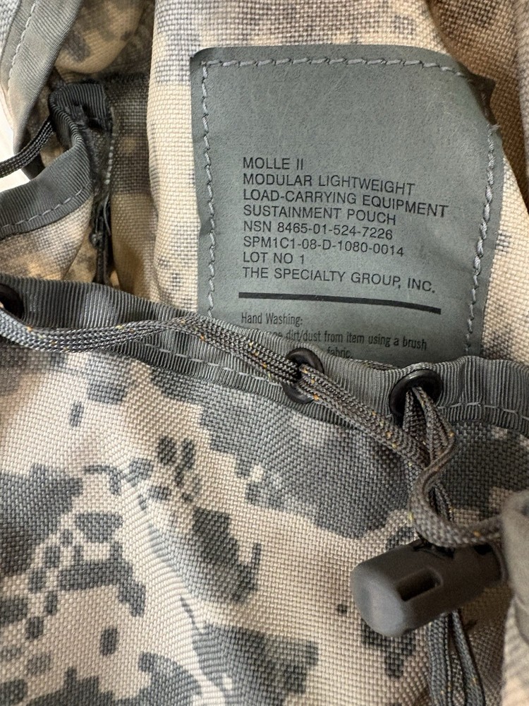 US Army MOLLE II Large Rucksack ACU Digital Backpack BAE Systems Military Issue