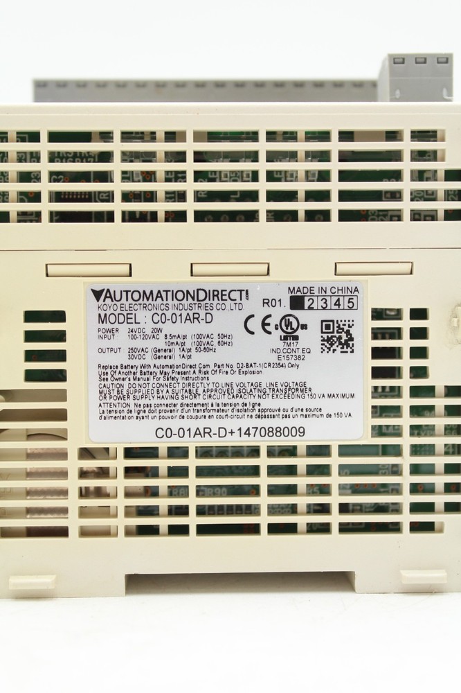 Automation Direct CLICK C0-01AR-D Standard Ethernet PLC Unit