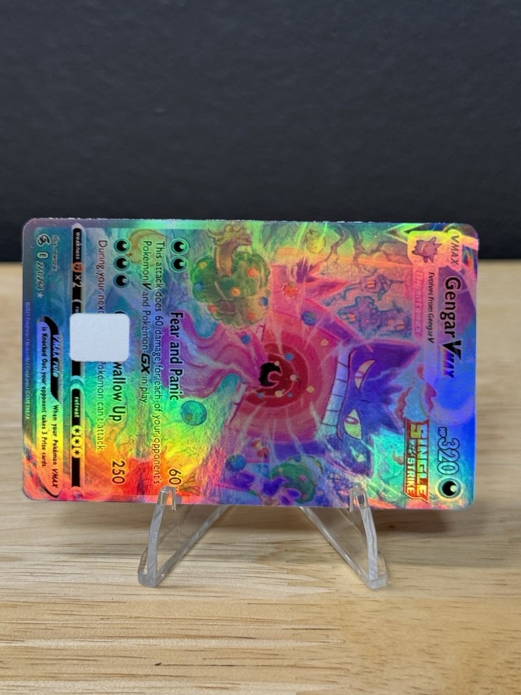Gengar vmax Debit Card Skin