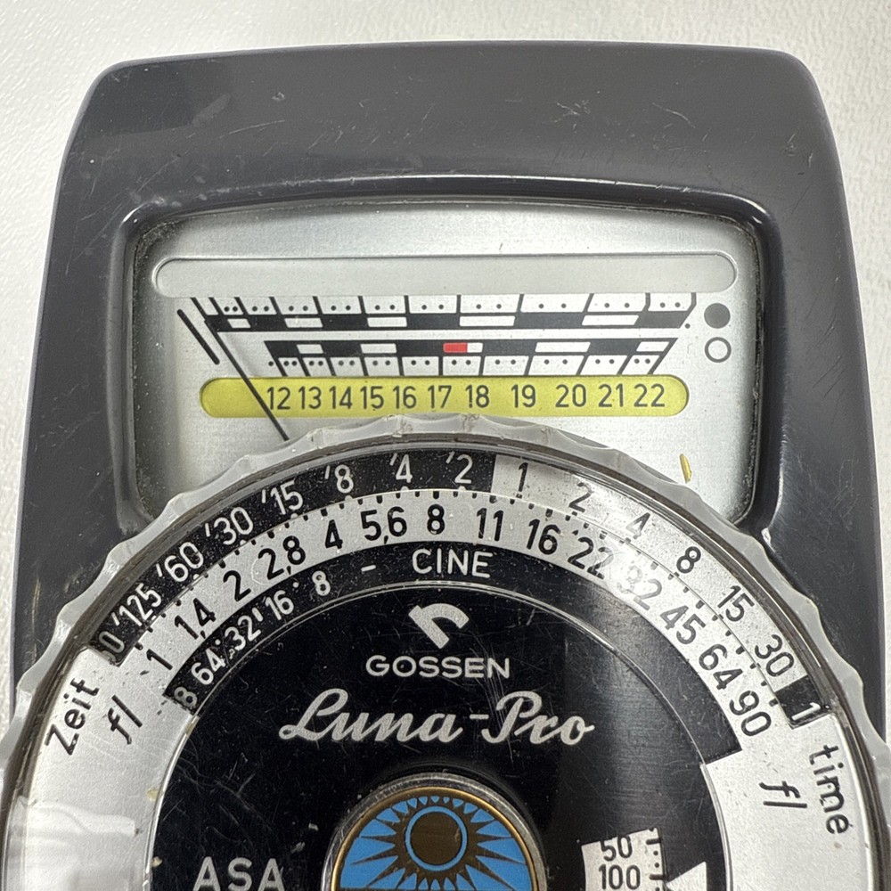 Vintage Gossen Luna Pro Light Meter UNTESTED