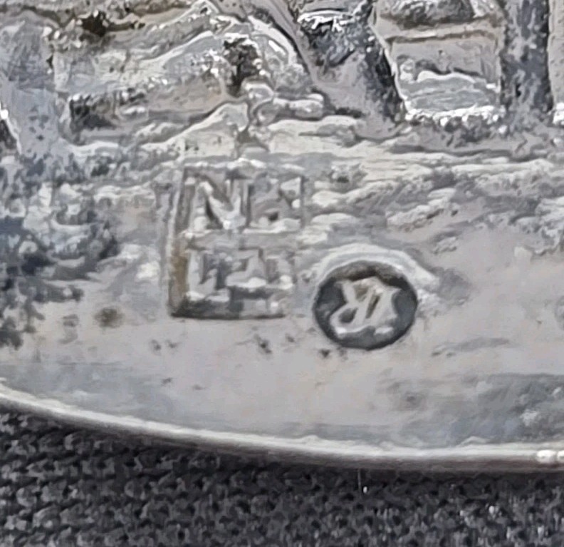Antique Dutch 833 Silver Figural Windmill Spoon C. 1901
