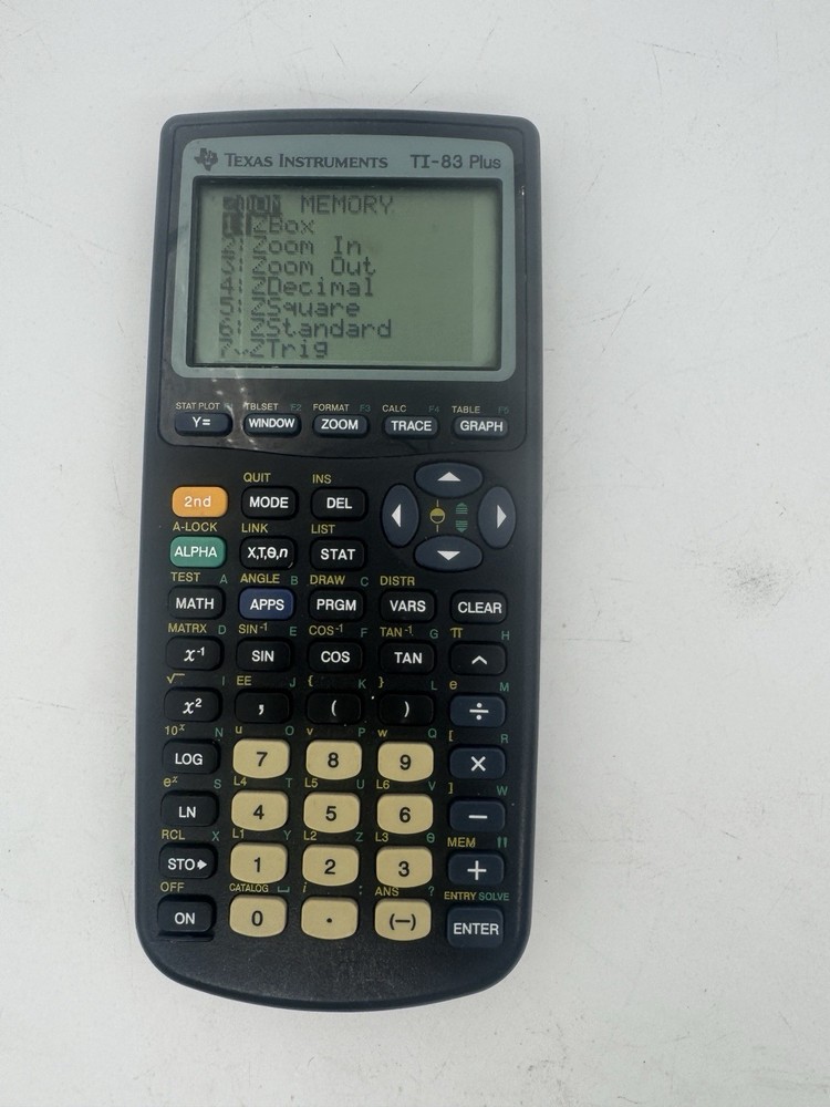 Texas Instruments TI-83 Plus Graphing Calculator – Tested & Working – Used