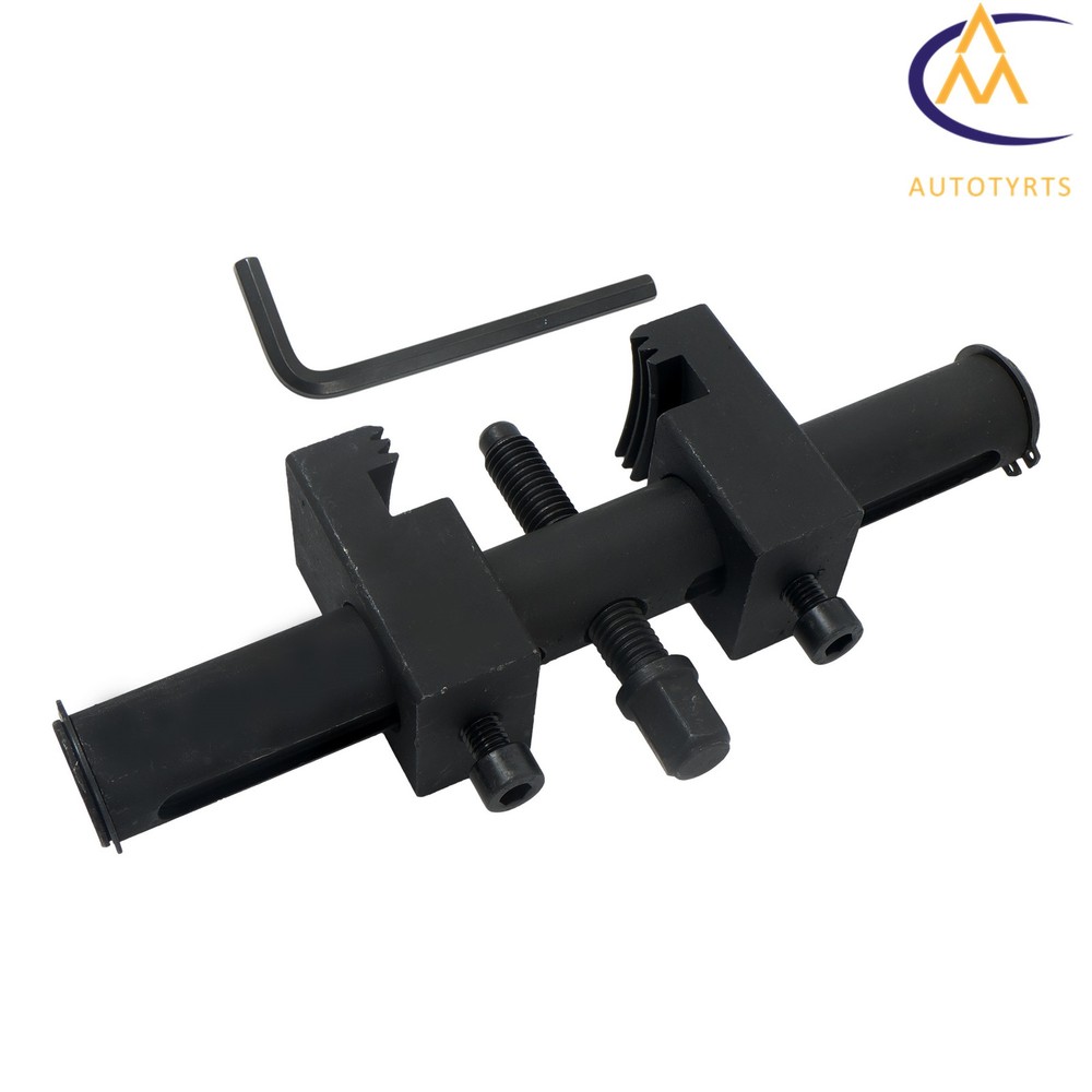Professional Puller Black For Ribbed Drive Pulley Crankshaft Remover Tool
