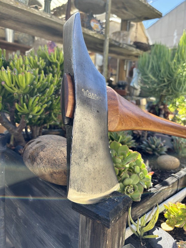 Warren script Undercutter/Chainsaw Axe on Smoked Hickory