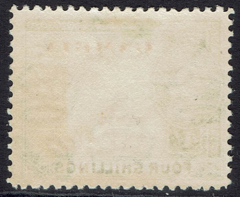 GAMBIA 1938 KGVI ELEPHANT 4/-