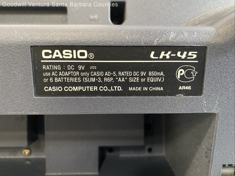 Casio LK-45 61-Key Lighting System Portable Keybaord