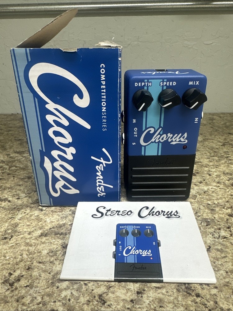 Fender Chorus Pedal Blue PR 2524