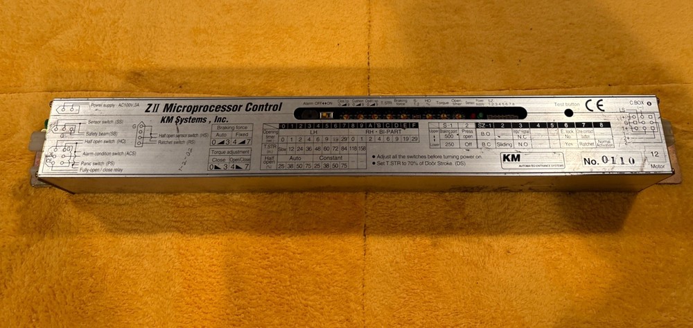 KEANE MONORE 1100 Z-II Control ***CONDITION UNKNOWN***