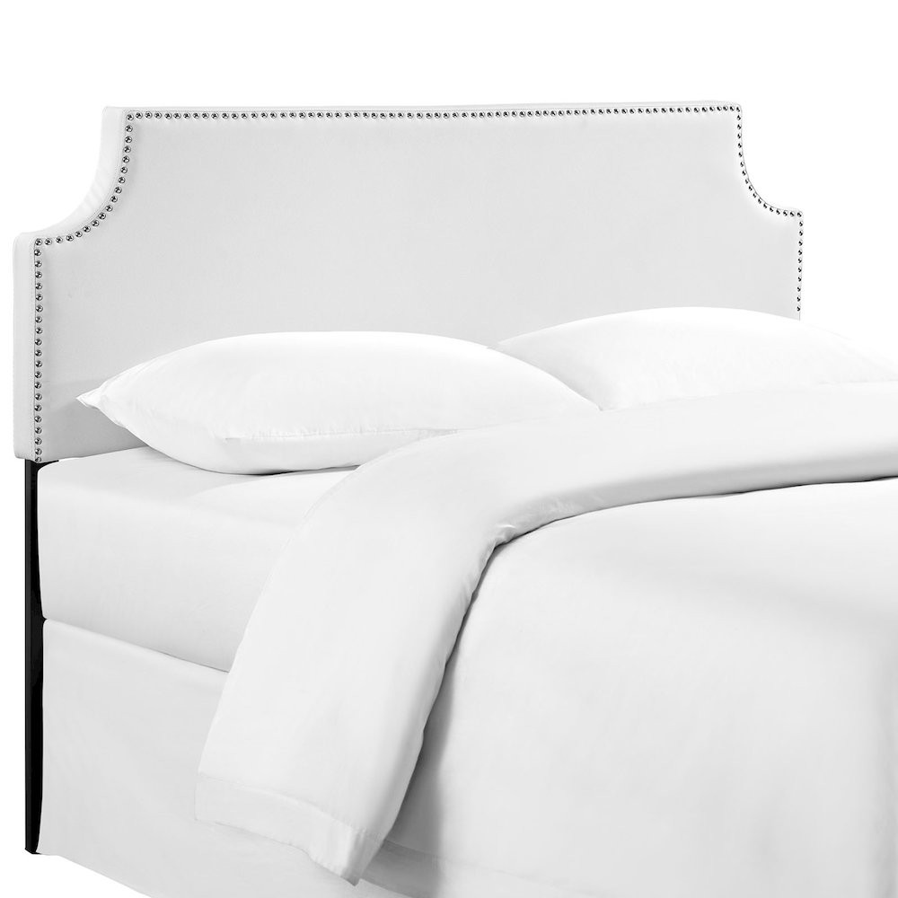 Laura Upholstered Vinyl Full Headboard