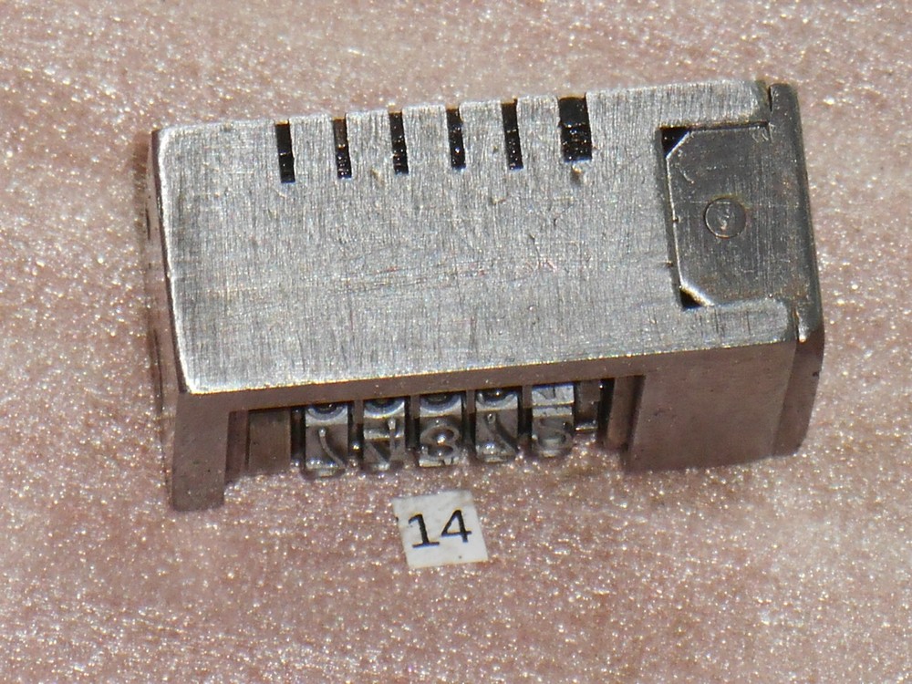 WETTER | Reverse letterpress numbering machine | 14