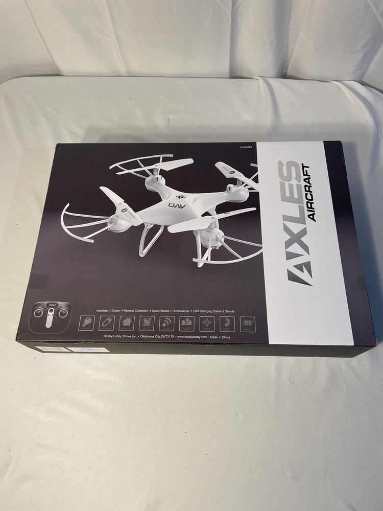 White Axles Aircraft Drone Sx15