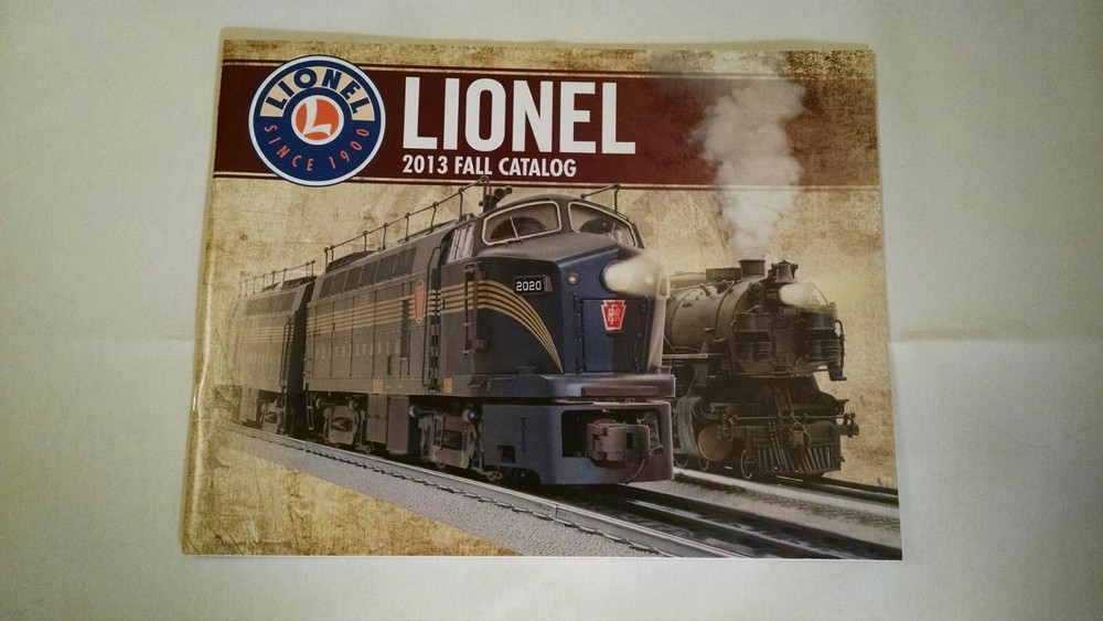 2013 Lionel Trains Fall Catalog Mint Condition