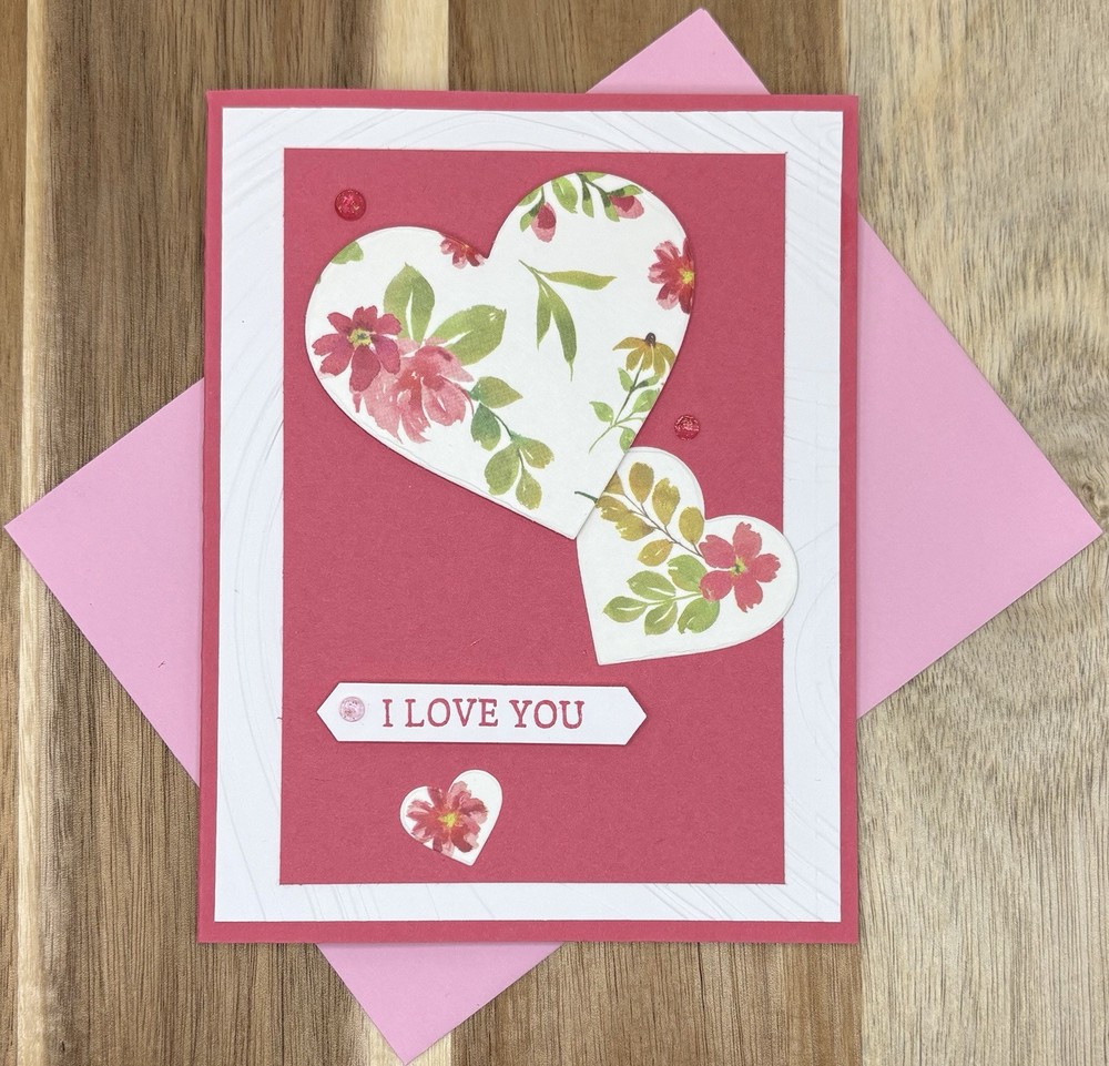 Stampin’ Up! LOVE / Valentine Card