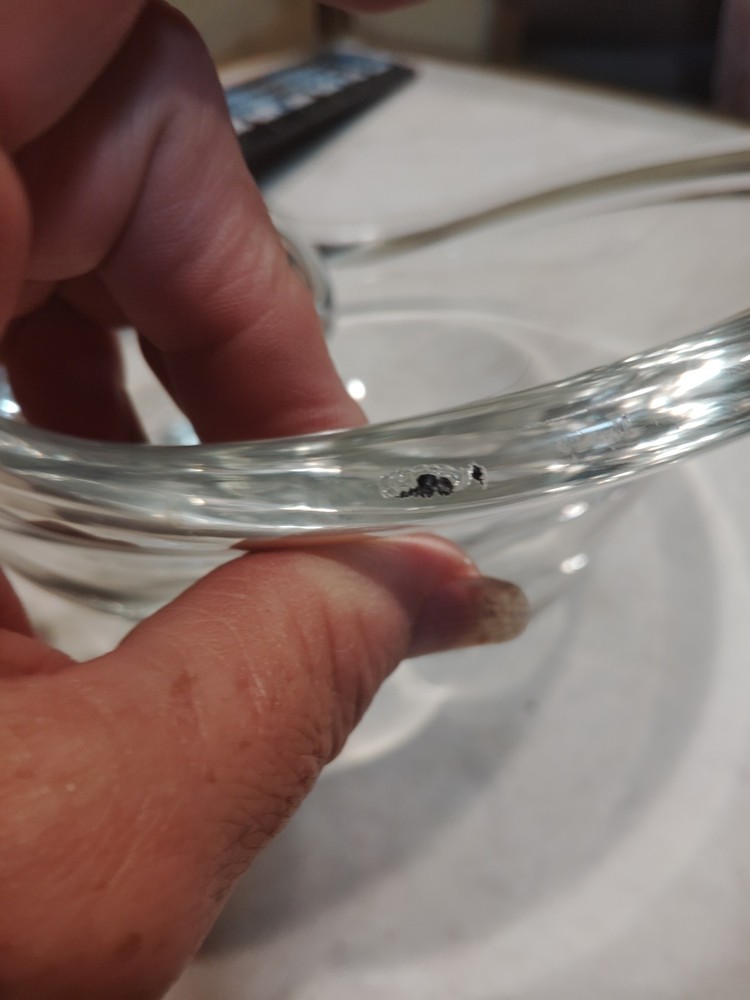 MCM Art Glass Serving Bowl L180