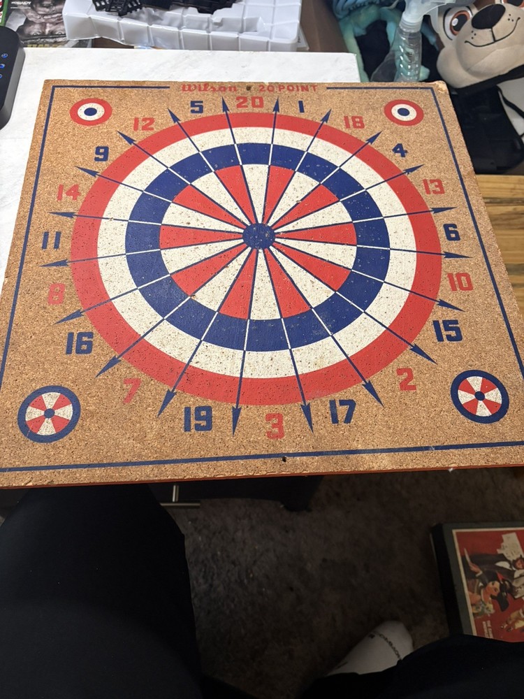 Vintage American Dartboard By Wilson