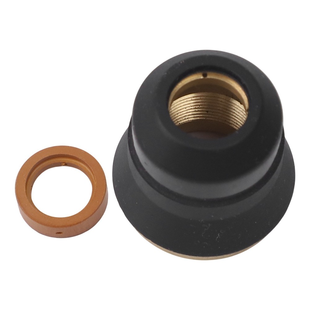 Torch Consumables Kit 2PCS including Shield Cap and Swirl Ring for IPT45