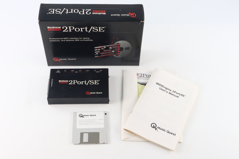 OPCODE interface MIDIEngine 2Port/SE for Windows 95 & 3.1 Music Quest 1993