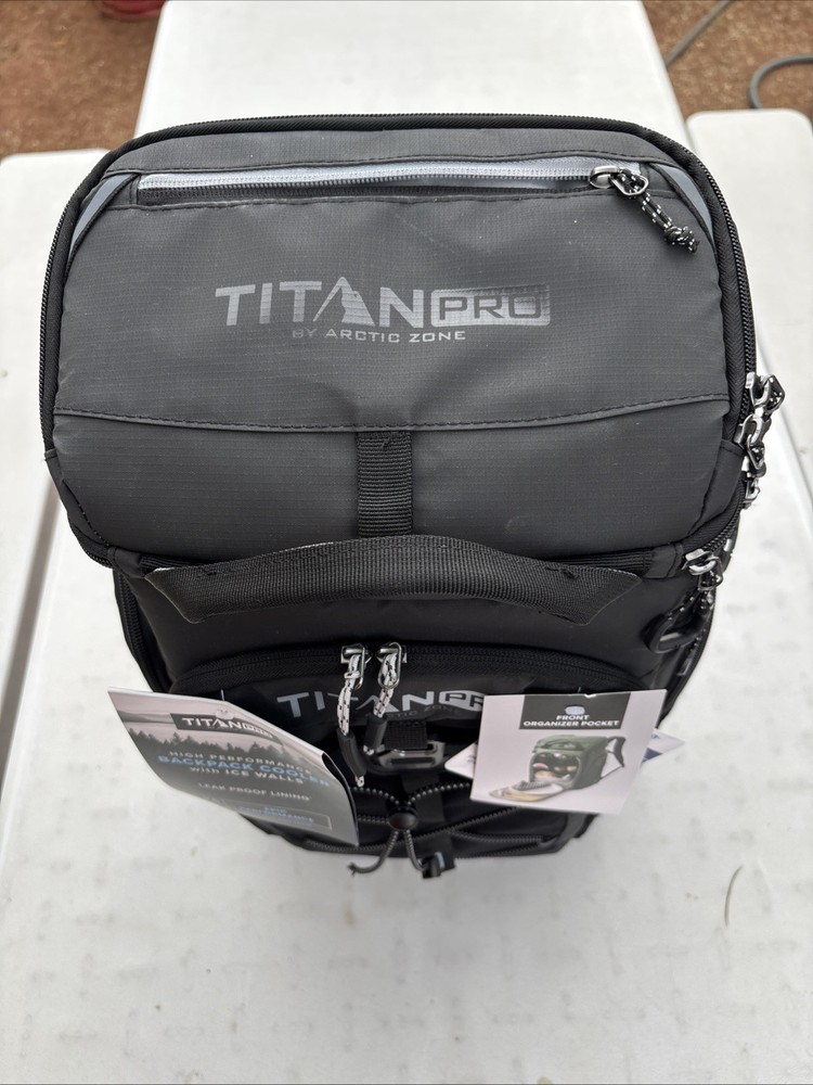 Arctic Zone Titan Pro 26 Can Backpack Cooler Black