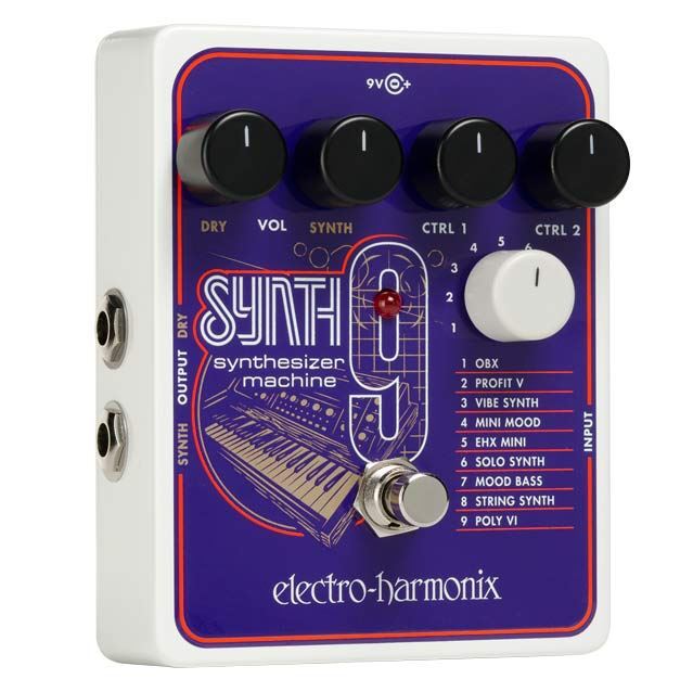 Electro-Harmonix EHX SYNTH9 Synthesizer Machine Pedal
