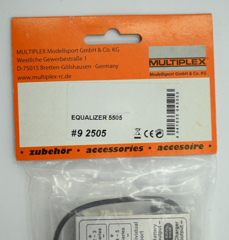 Multiplex 92505 Equalizer 5505 Polymer Battery Balance Guard for RC Models