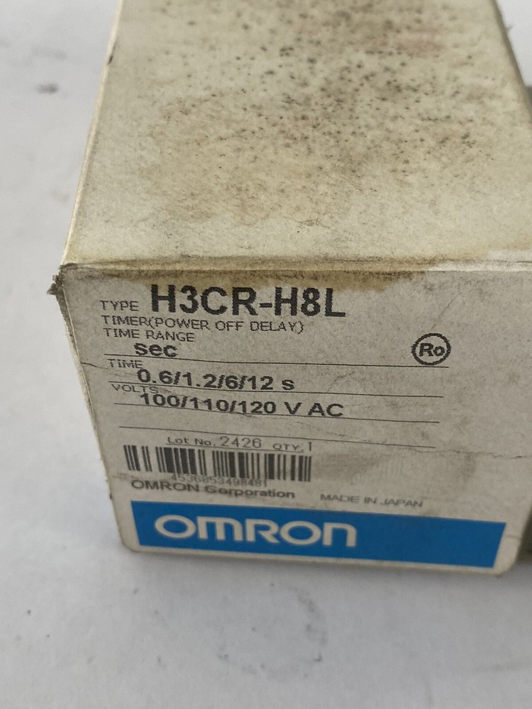 OMRON H3CR-H8L TIME RANGE TIMER, NIB