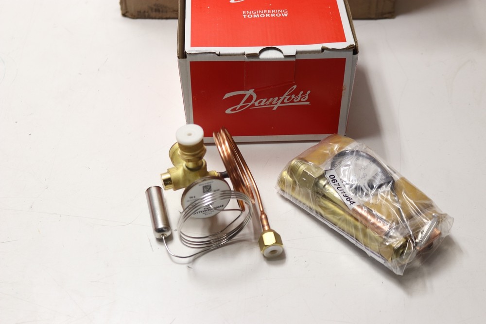 Danfoss Trane TXV Thermal Expansion Valve Kit R410A TR 6 Ton 3/8 x 3/8" Flare
