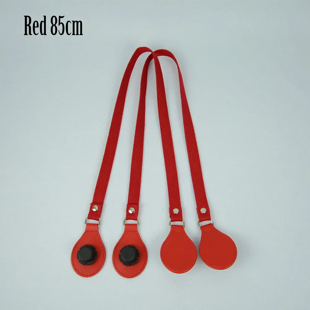 1 pair Long Short O bag flat cloth webbing handles shoulder strap for Obag